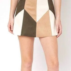 Abbeline geometric skirt
